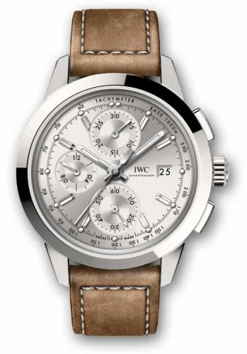 IWC Ingenieur Chronograph Custom Stainless Steel / Silver-Rhodium / Calf IW3808-AC (IW3808AC)